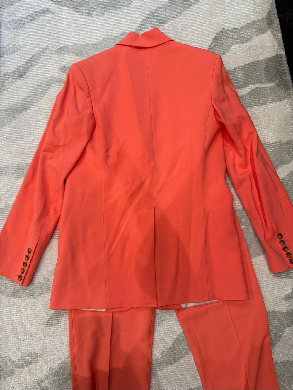 A.L.C. Coral Single-Button Women's Suit Jacket & Trousers - Picture 4 of 10